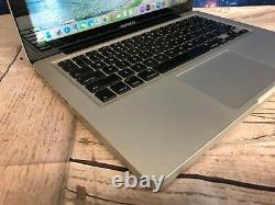 Apple Macbook Pro 13 Ordinateur Portable 8 Go De Ram + 128 Go Ssd Os-2017 + Garantie 2 Ans