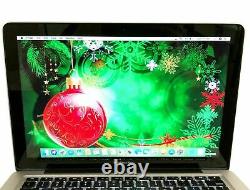 Apple Macbook Pro 13 Ordinateur Portable I5 8 Go Ram 250 Go Ssd Mac Os 2 Yr Warranty