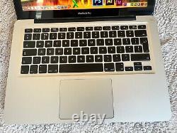 Apple Macbook Pro 13 Pouces 2.3ghz I5 Adobe Cs6 High Sierra Mc700ll/a
