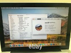 Apple Macbook Pro 13 Pouces Core I7 2,7 Ghz 8 GB Ram 500 GB 2011