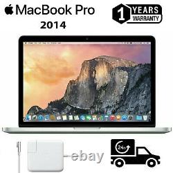 Apple Macbook Pro 13 Pouces Ordinateur Portable 2.6ghz Core I5 8 Go Ram 256 Go Ssd 2014 Bon