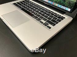 Apple Macbook Pro 13 Pré-rétine / Réaménagées 250gb + Ssd 8gb Ram + Garantie