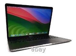 Apple Macbook Pro 13 Touchbar A2251 2020 i7 2.3GHz 512GB NVMe 16 Go RAM Sonoma<br/>
 	
<br/> (Note: 'Go' is used in French for 'GB' which stands for Gigabyte)