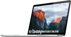 Apple Macbook Pro 15 2013 I7-3635qm 256gb 8gb Argent Retina Ordinateur Portable Rapide C2