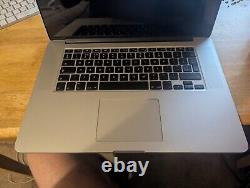Apple Macbook Pro 15 2015 2.2ghz i7 16go RAM 256go SSD Logic pro Final cut pro