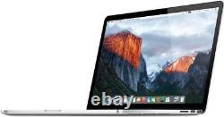 Apple Macbook Pro 15 2015 I7-4870hq 512gb 16gb Argent Retina Monterey Ordinateur Portable B