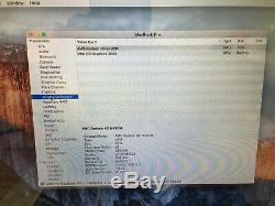 Apple Macbook Pro 15 '' 2.0 Ghz Core I7, 4 Go De Ram, 500 Go Hd 2011 (q34)