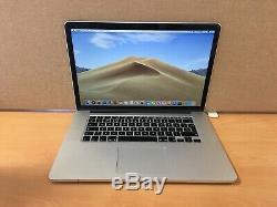 Apple Macbook Pro 15, 2.5ghz Core I7, 16 Go Ram, 500 Go Ssd, 2015 (p64)