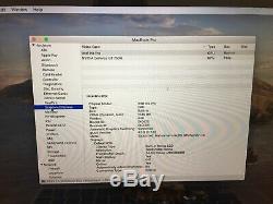 Apple Macbook Pro 15 2.5ghz Core I7, 16 Go Ram, 500 Go Ssd, Gt 750 Année 2014 (p28)