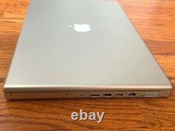 Apple Macbook Pro 15 A1226 2.4ghz 4 Go Ram 35 Cycle Great Condit Trackpad Read
