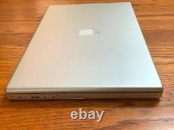 Apple Macbook Pro 15 A1226 2.4ghz 4 Go Ram 35 Cycle Great Condit Trackpad Read