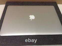 Apple Macbook Pro 15 A1398 fin 2013 i7 2.0GHz 8 Go RAM 128 Go SSD
