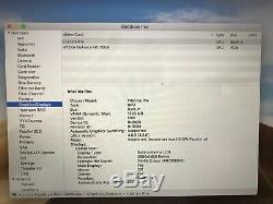 Apple Macbook Pro 15 Pouces, 2,5 Ghz Core I7, 16 Go Ram, 256 Go, Gt750m Graphics 2014 (p70)
