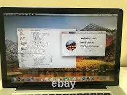 Apple Macbook Pro 15 Pouces Core I5 2,4 Ghz 8 GB Ram -500 GB MID 2010