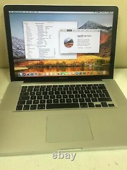 Apple Macbook Pro 15 Pouces Core I7 2,66 Ghz 4 Go Ram -320 Go MID 2010