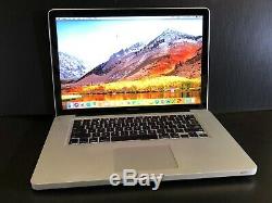Apple Macbook Pro 15 Pre-retina Upgraded 16 Go Ram + Core I7 Ssd 512 Go Garantie