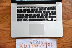 Apple Macbook Pro 15 Retina 2.0-3.2ghz 16 Go Quad Core I7 Ram 256 Go Ssd Pcie