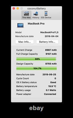 Apple Macbook Pro 15 Retina 2,8ghz Quad I7 MID 2015 Topmodell En Topzustand
