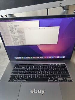 Apple Macbook Pro 16 2019 2.6ghz I7 16 Go 512 Go Space Grey