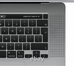 Apple Macbook Pro 16 Pouces Touchbar Intel Core I9 16 Go Ram 1 To Ssd Ssd Gris D'espace