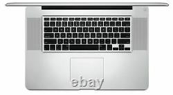Apple Macbook Pro 17 I7 Quad 2.4ghz-3.5ghz 16 Go 4tb Nouveau Ssd Gddr5 Matte 100 Cyc