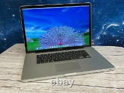 Apple Macbook Pro 17 Ordinateur Portable 8 Go De Ram + 256 Go Ssd Mac Os 2 Ans Garantie