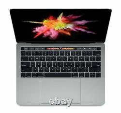 Apple Macbook Pro 2017 13in Touch Bar 3.5ghz I7 16 Go Ram 512 Go Ssd Grade Grande A