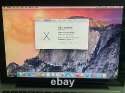 Apple Macbook Pro A1278 13.3 Portable Core I5-3210m 250gb Ssd 8gb Ram Yosemite
