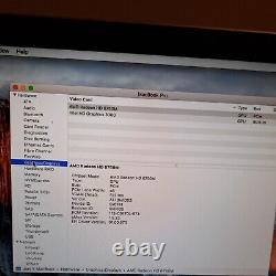 Apple Macbook Pro A1286 15,4 Intel Core I7 Hdd 1 To 8 Go Ram (2011)