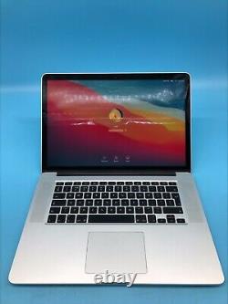 Apple Macbook Pro A1398 2013 15 Retina I7 @ 2.6ghz 1tb Ssd, 16 Go Ram Big Sur