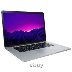Apple Macbook Pro A1398 Milieu 2014 Intel i7 16 Go de RAM 500 Go d'écran 15 iOS 11.17.10