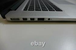 Apple Macbook Pro A1398 Ordinateur Portable 500 Go Ssd, 16 Go Ram I7 4ème Gen
