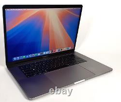 Apple Macbook Pro A1990 Touchbar 15,6 i7 2,60GHz 2019 512 Go SSD 16 Go Séquoia