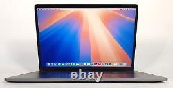 Apple Macbook Pro A1990 Touchbar 15,6 i7 2,60GHz 2019 512 Go SSD 16 Go Séquoia