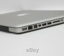 Apple Macbook Pro I7 Quad Core À 2,2 Ghz À 15 Ghz, 8 Go De Ram, Ssd 250 Go A1286 Fin 2011