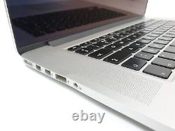 Apple Macbook Pro Retina 15 (2015) I7 3.4ghz 250gb Nvme 16gb Ram - Défaut Batterie