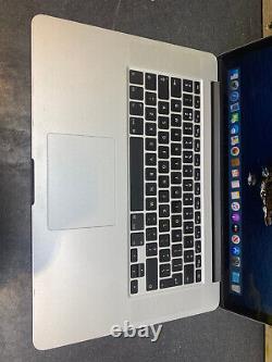 Apple Macbook Pro Retina 15.4 2ghz I7 8gb 250gb Ssd A1398 2012 Catalina #b7