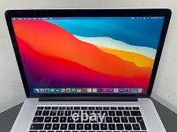 Apple Macbook Pro Retina 15' Lat 2013 A1398 2,6 I7 Core Quad 16 GB 256 Ssd