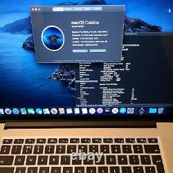 Apple Macbook Pro Retina A1398 Début 2013 2.4ghz I7 8gb 500gb Ssd