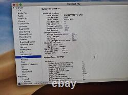 Faulty Écran De Travail Macbook Pro 13 A1502 Fin 2013 I7 2.8ghz
