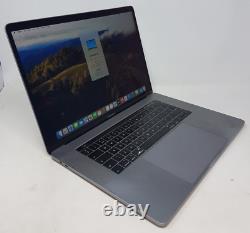 LIRE ! Apple MacBook Pro 15 A1990 Gris Sidéral Intel Core i7 32 Go RAM 512 Go