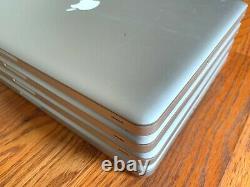 Lot De 4 Apple Macbook Pro 15 2010 2009 A1286 I5 2.66 2.53ghz 8gb Ram Lire