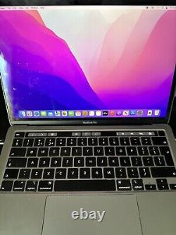MacBook Pro 13 2020 Core i5 2GHz 16GB 500GB Touchbar Quatre ports Thunderbolt 3