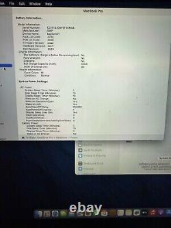 MacBook Pro 13 (256 Go, Intel Core i5 7e génération, 3,5 GHz, 16 Go) Gris (2017)