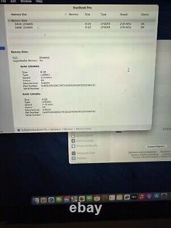 MacBook Pro 13 (256 Go, Intel Core i5 7e génération, 3,5 GHz, 16 Go) Gris (2017)