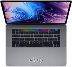 MacBook Pro 15 A1990 2018 i7-8750H 16GB RAM 512GB SSD défectueux