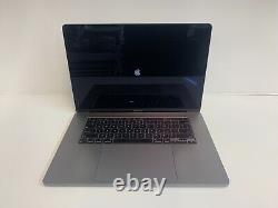MacBook Pro 16 2019 Touch Bar Apple Core i7 2,6 GHz 16 Go RAM 500 Go SSD A2141
