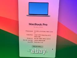 MacBook Pro 16 2019 Touch Bar Apple Core i7 2,6 GHz 16 Go RAM 500 Go SSD A2141