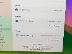 MacBook Pro 16 2019 Touch Bar Apple Core i7 2,6 GHz 16 Go RAM 500 Go SSD A2141