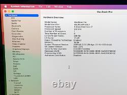 MacBook Pro 16 2019 Touch Bar Apple Core i7 2,6 GHz 16 Go RAM 500 Go SSD A2141